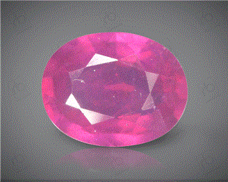 Natural Ruby Certified  4.14CTS-17670